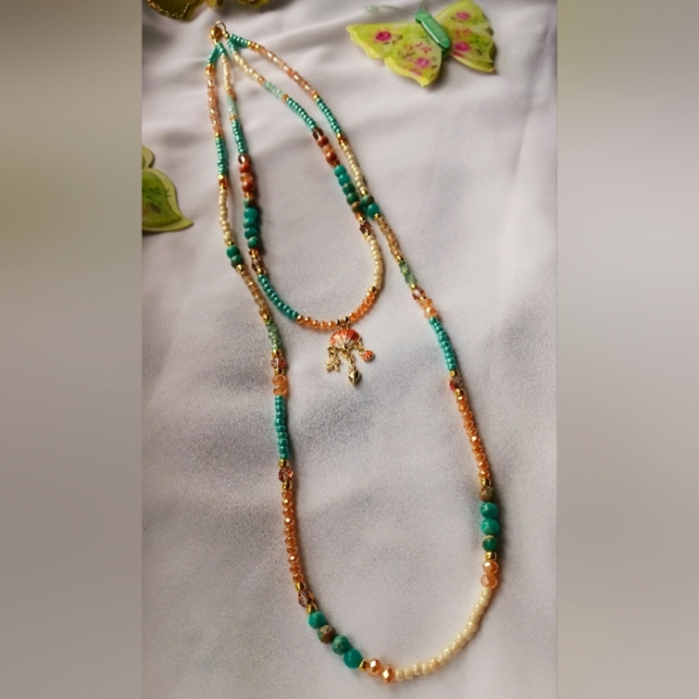 Handmade Double strand Necklace